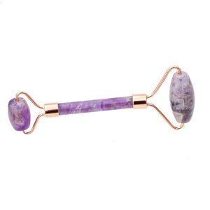 Natural Stone Face & Neck Roller Massager Choose Your Gemstone Healing Crystals